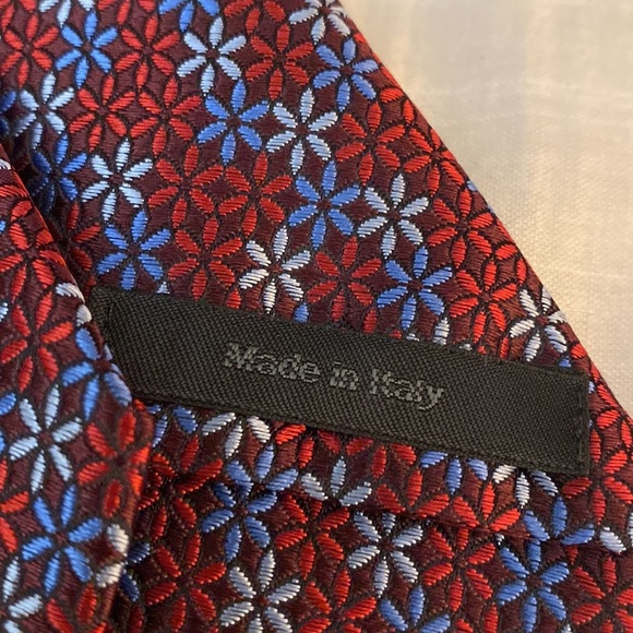 Saks Fifth Avenue Black Label Silk Floral Tie - Picture 3 of 5